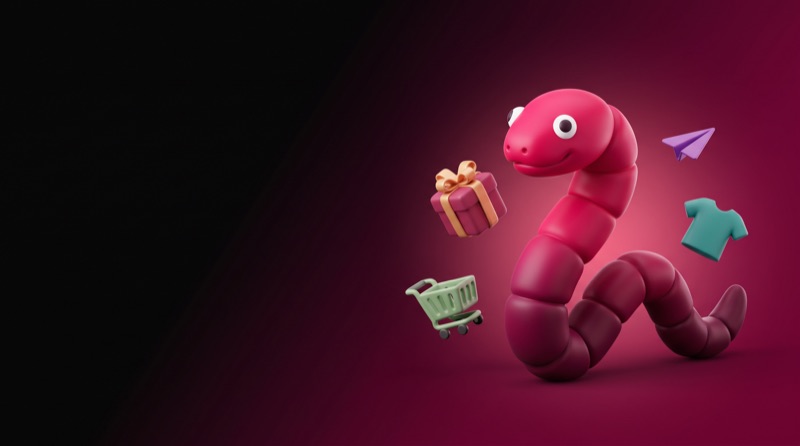 Serpiente de bink atrapando bolsillos